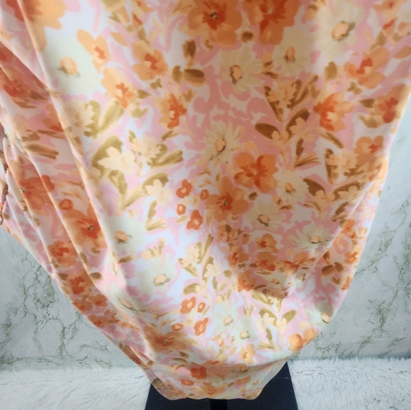 Kona Sol Beautiful Floral 1 Piece Swimsuit - Picture 4 of 12